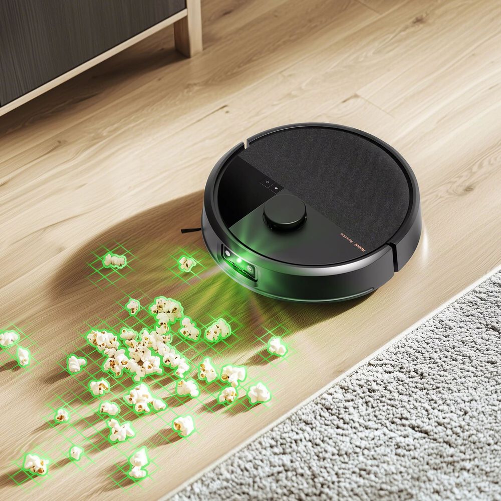 Detects dirts. Makes it disappear.