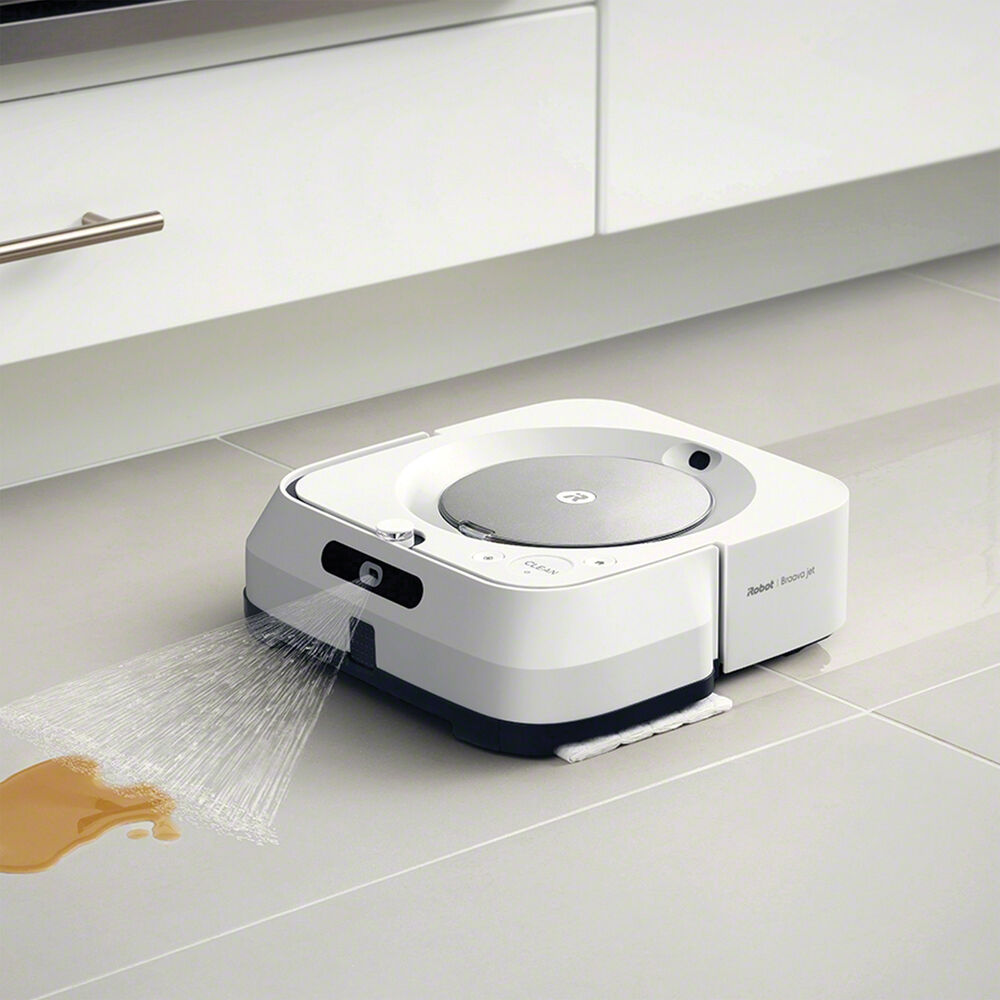 Ultimativer Wischroboter mit Pr&auml;zisions-Spr&uuml;hstrahl