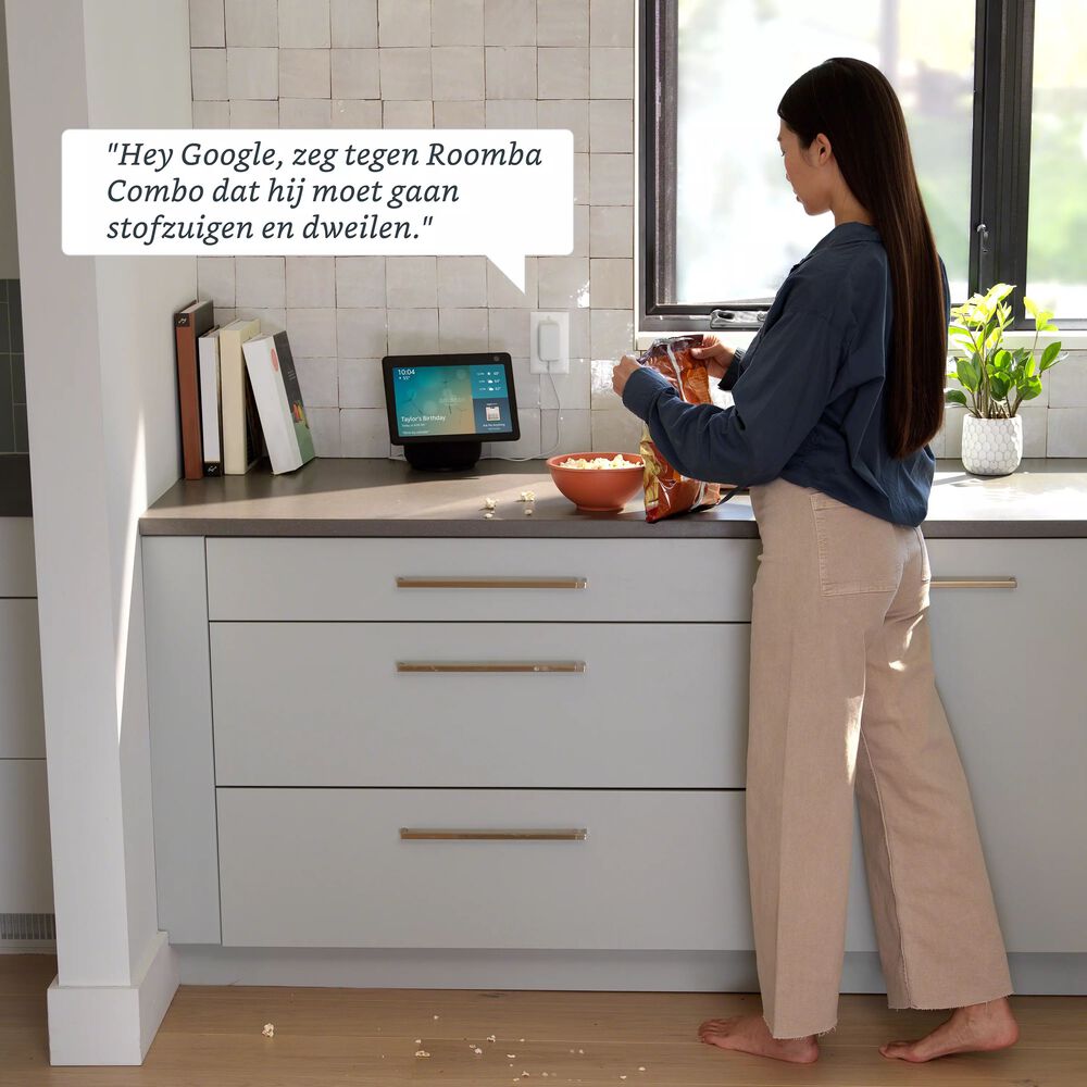 Schoonmaken met spraakopdrachten