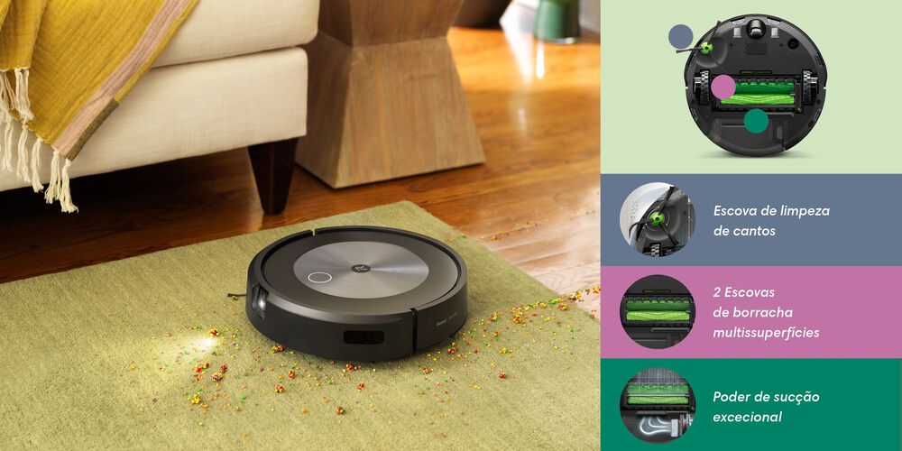 imagem da limpeza da 3.&ordf; fase do roomba