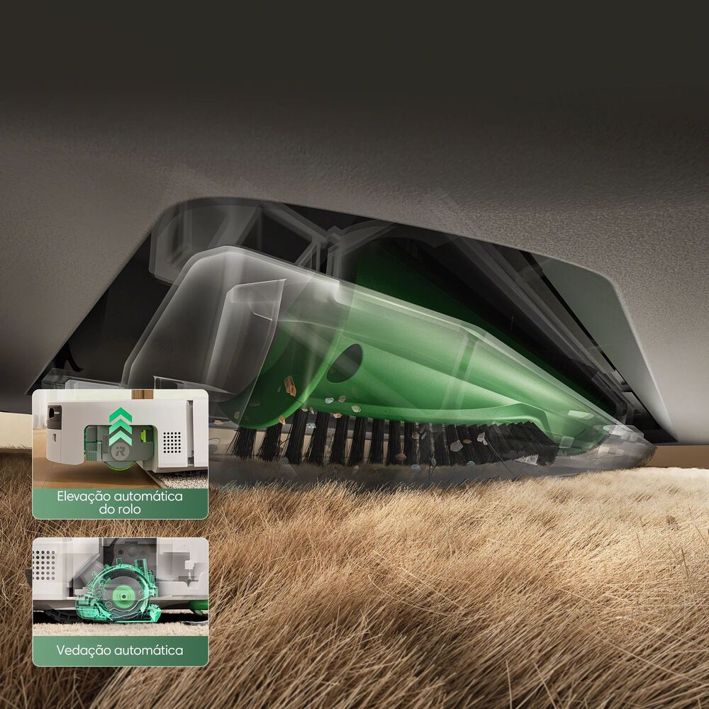 Limpeza de carpetes 3&nbsp;vezes mais profunda&sup3;