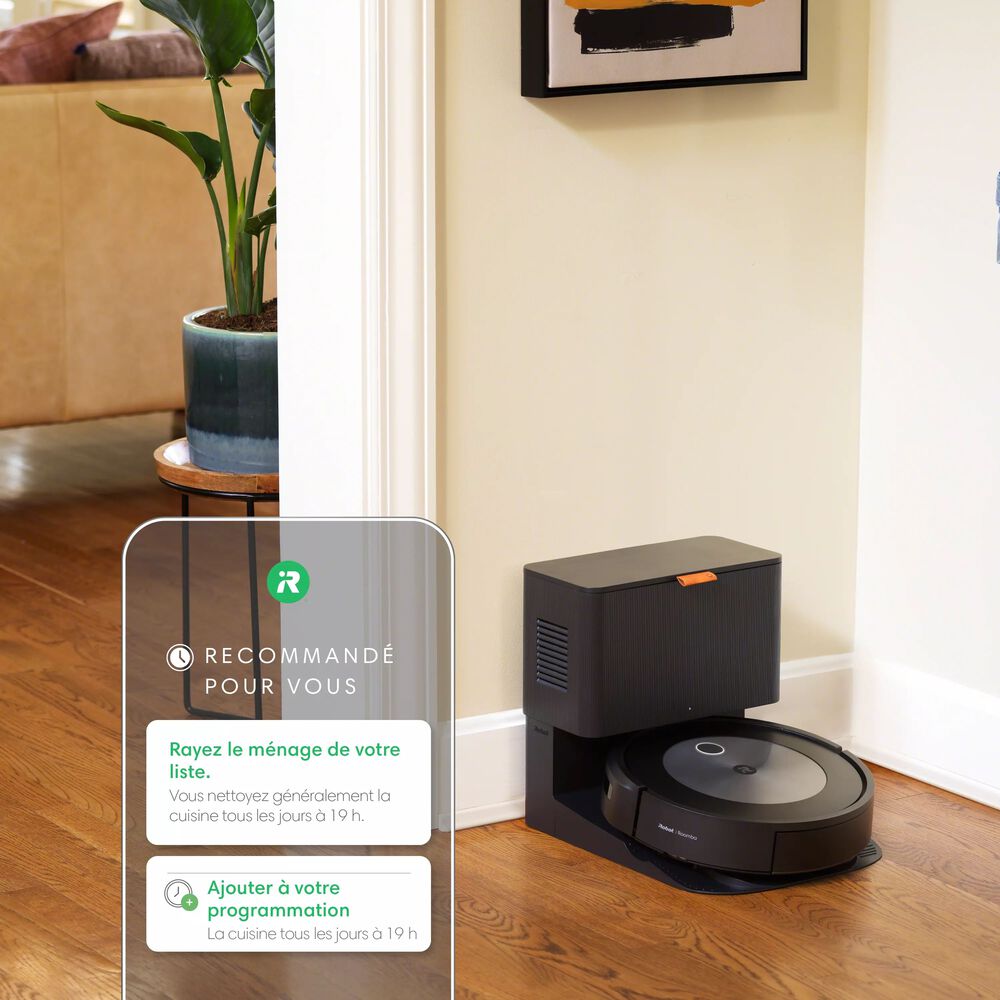 iRobot&nbsp;OS offre plus de suggestions personnalis&eacute;es que n&rsquo;importe quel autre robot