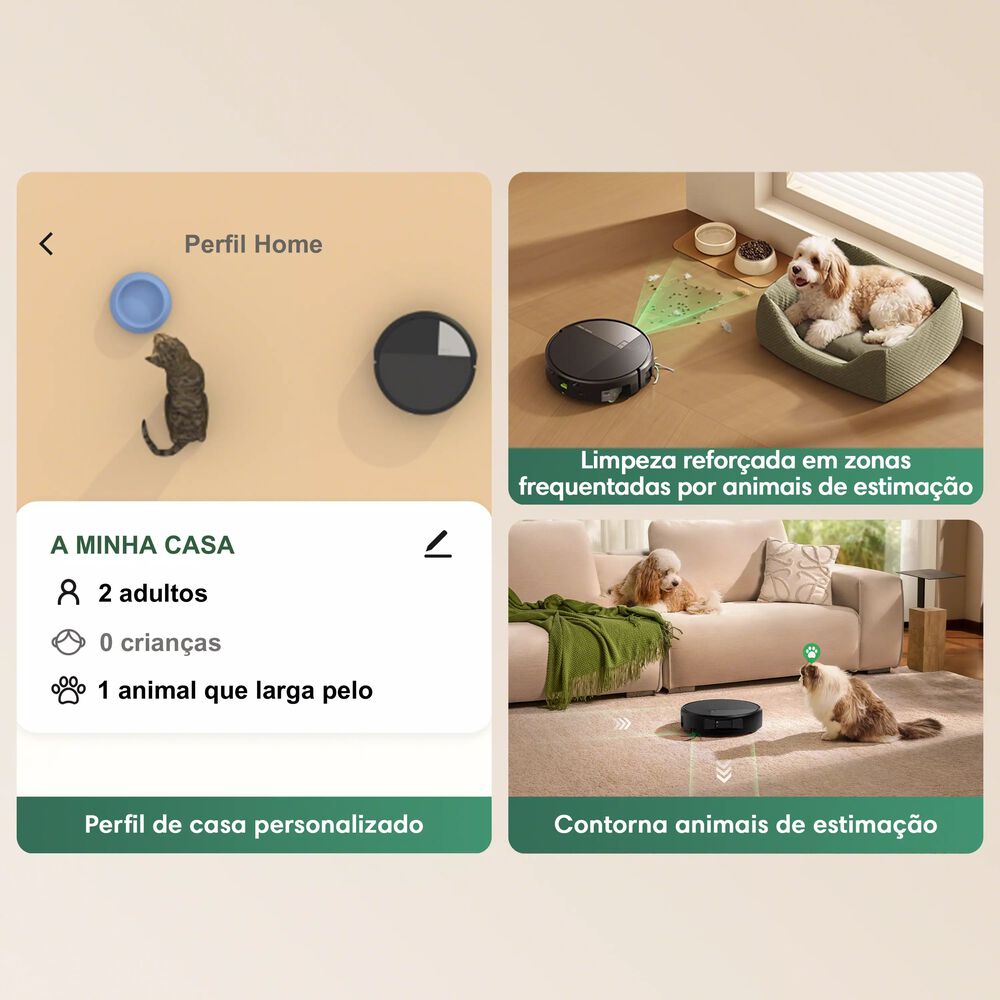 Cleaning that adapts to your home