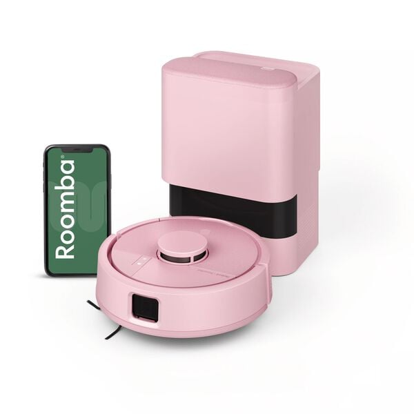 Roomba&reg; Mini Saug- & Wischroboter&nbsp;+ AutoEmpty&trade; Dock&nbsp;&ndash; Pink