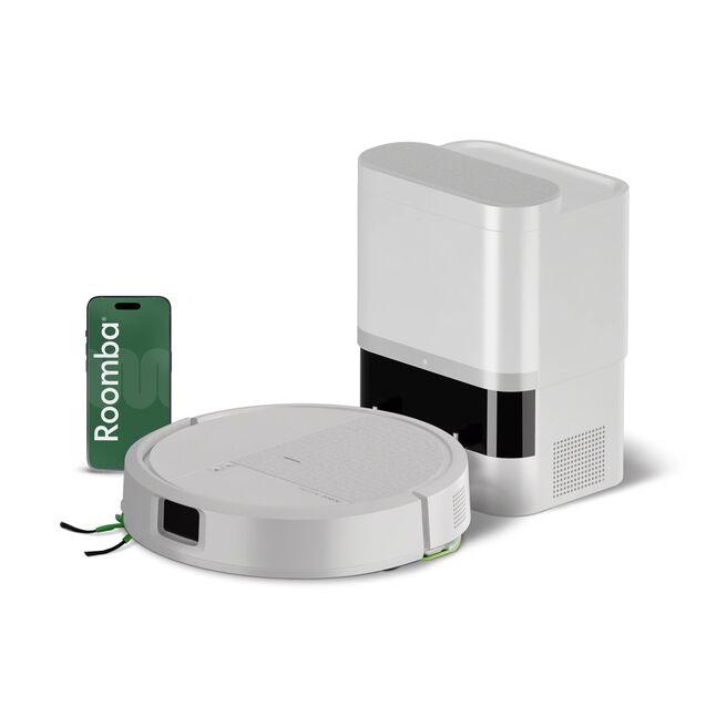Roomba&reg;&nbsp;115 Combo + base AutoEmpty&trade; - Blanc