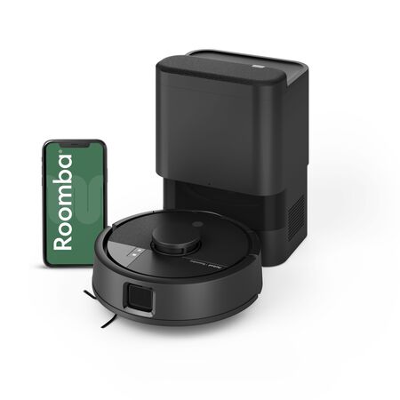 Roomba&reg;&nbsp;Mini robot aspirateur et laveur + base AutoEmpty&trade; &mdash; Noir