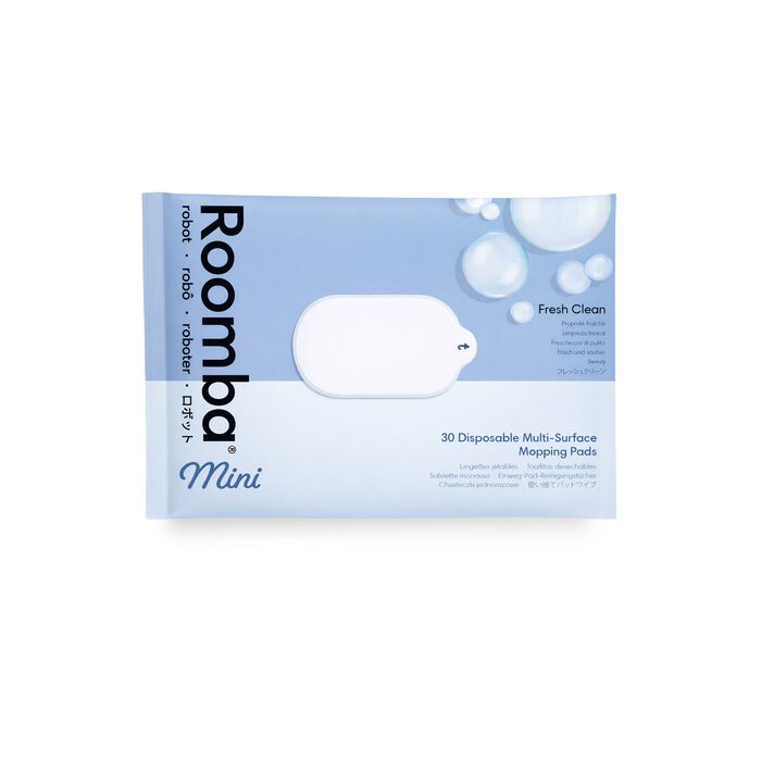 Einweg-Wischpads f&uuml;r alle B&ouml;den f&uuml;r Roomba&reg; Mini Roboter, 1&nbsp;Packung/30&nbsp;Pads, &bdquo;Frisch und sauber&ldquo;, , large image number 0