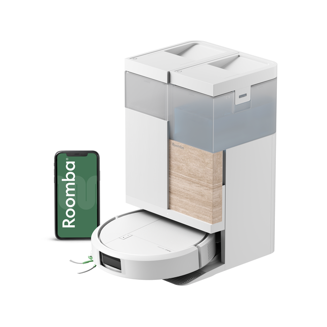 Roomba&reg; Plus&nbsp;575 Combo Roboter&nbsp;+ AutoWash&trade; Dock&nbsp;&ndash; Wei&szlig;