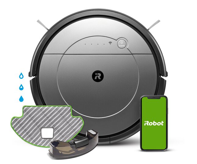 Robot aspirador y friegasuelos Roomba Combo® con conexión Wi-Fi