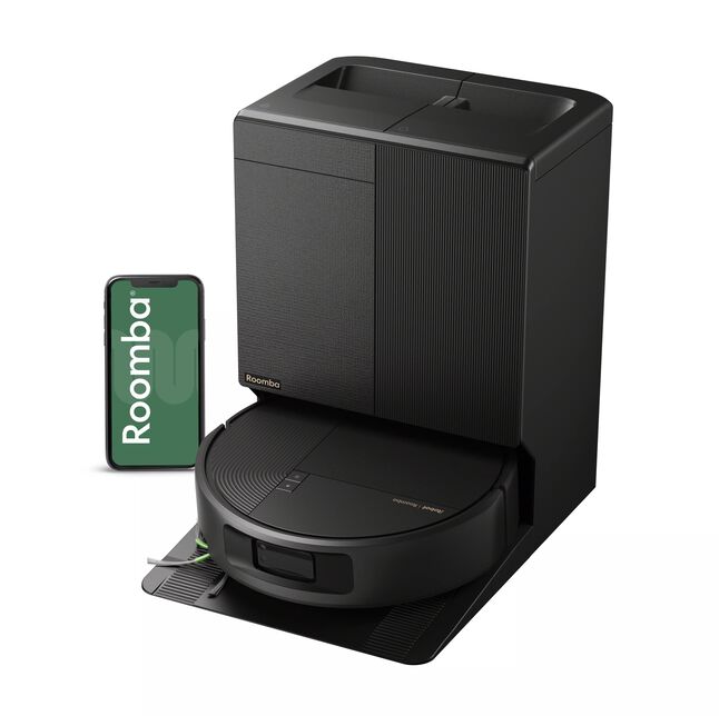 Robot Roomba&reg; Plus&nbsp;675 Combo + base AutoWash&trade; - Noir